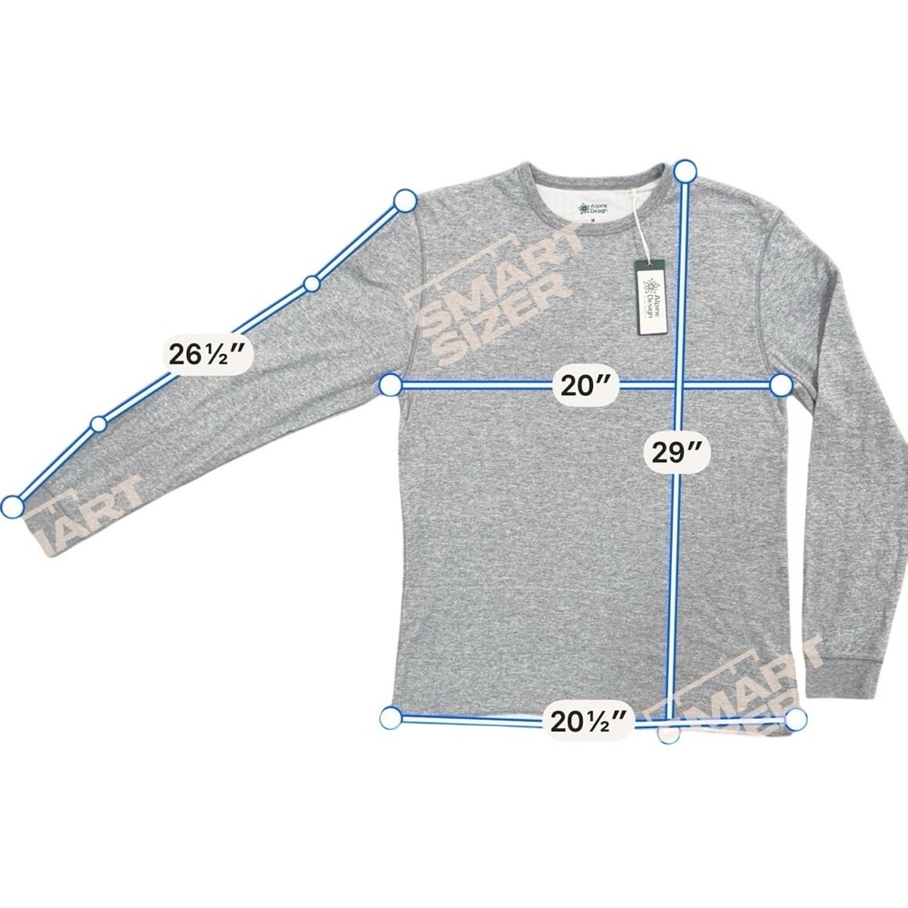 Alpine Design Duofold Crew Men's‎ Medium - Picture 2 of 7